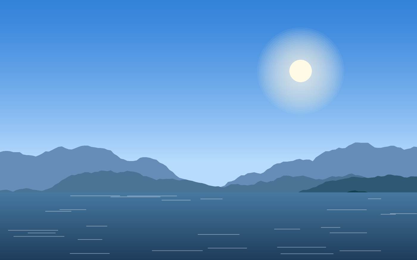 Landschaftsillustration