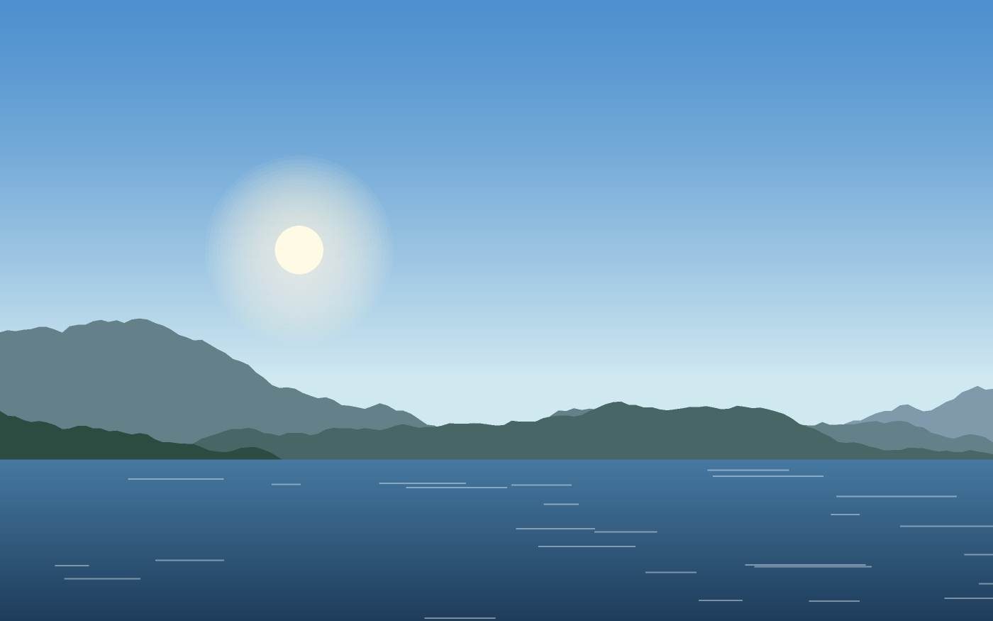 Landschaftsillustration