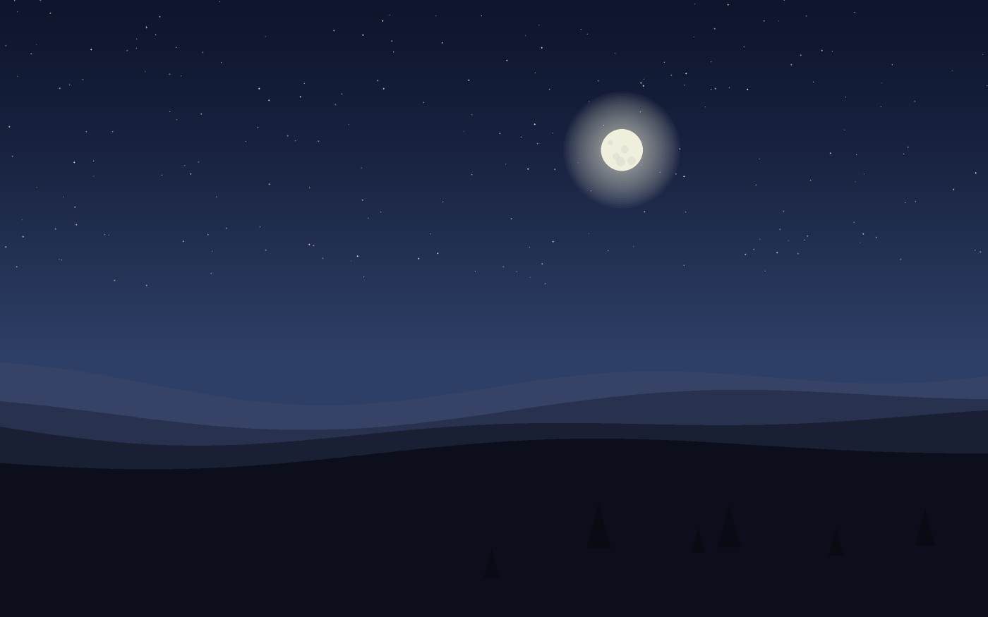Landschaftsillustration