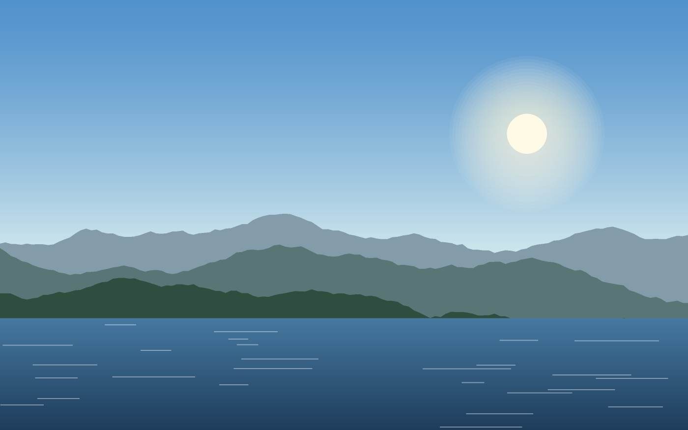 Ilustrace krajiny