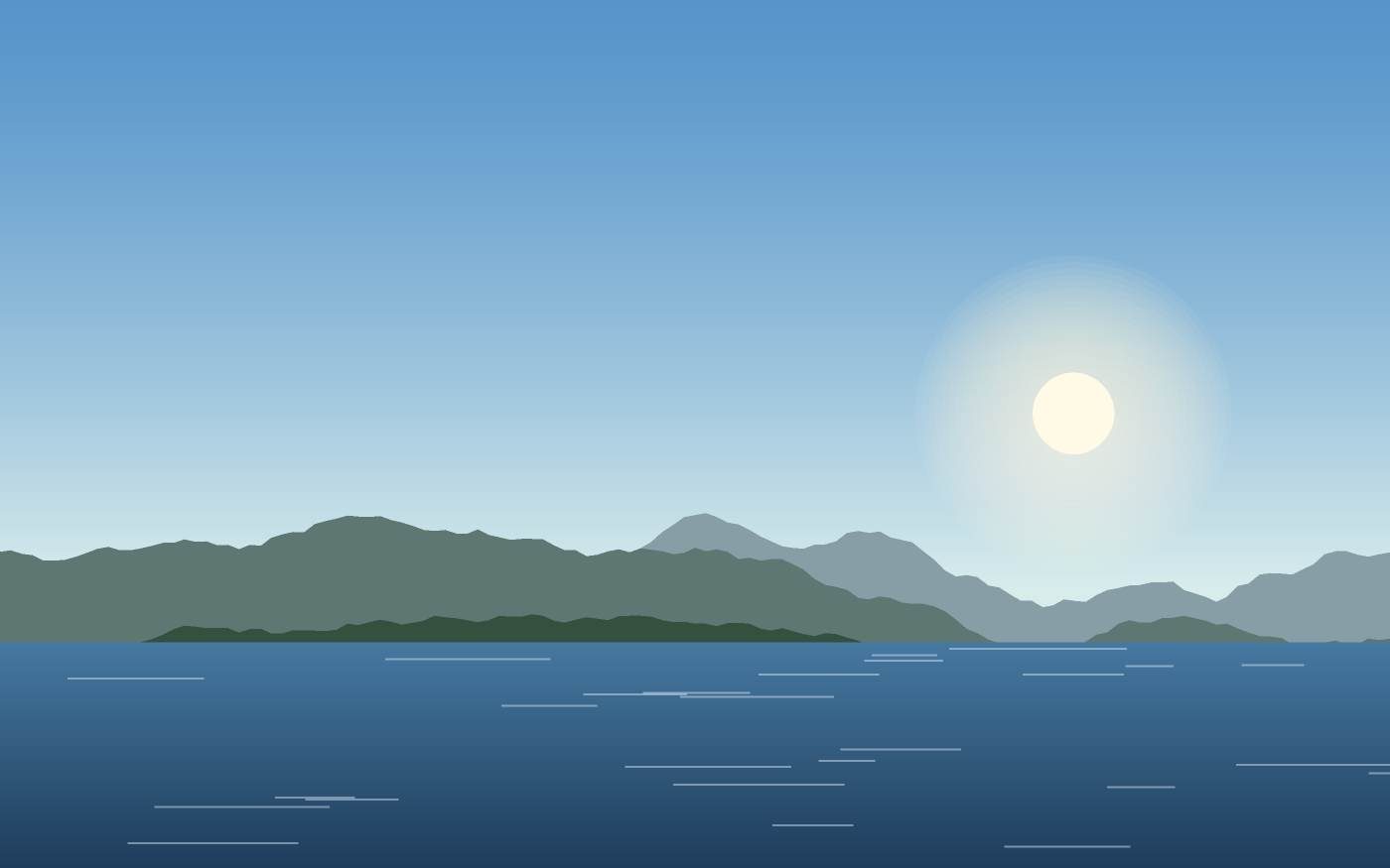 Landschaftsillustration