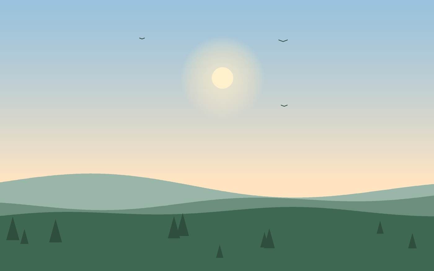 Landskabsillustration