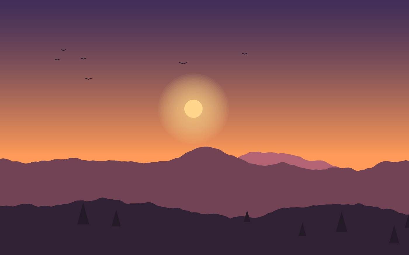 Illustration de paysage