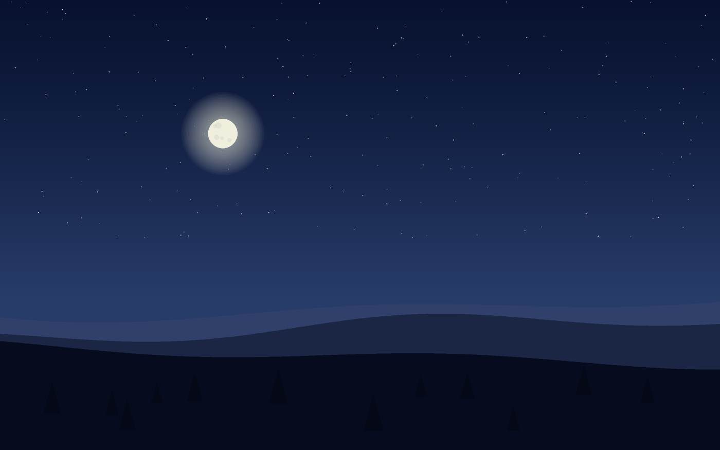 Illustrazione di un paesaggio