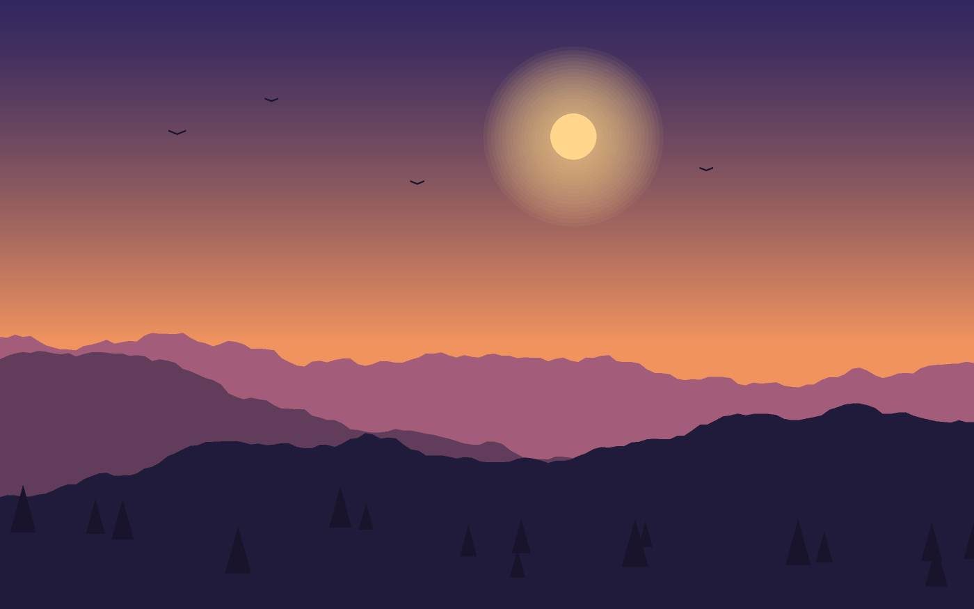 Landskapsillustration