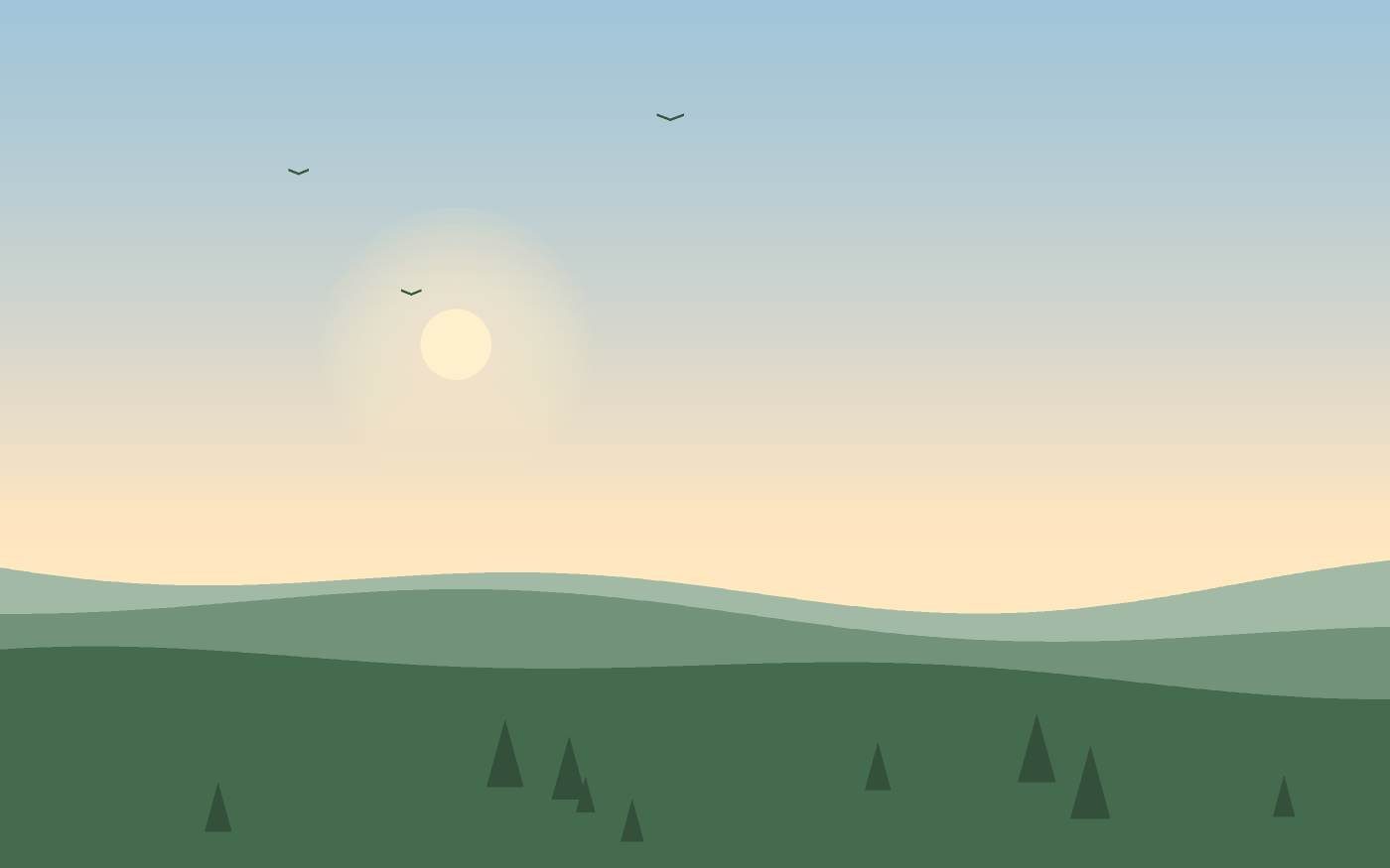 Landscape illustration